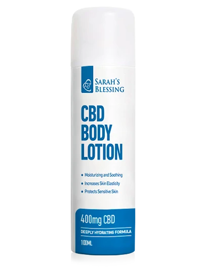 Lotion corporelle apaisante au CBD 400 mg
