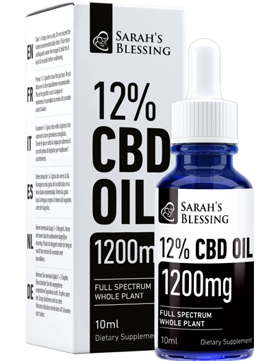 Huile de CBD à 12 % 1200 mg